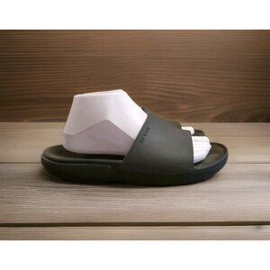 Crocs Brooklyn Slide Sandals Women’s 10 Men’s 8 Black